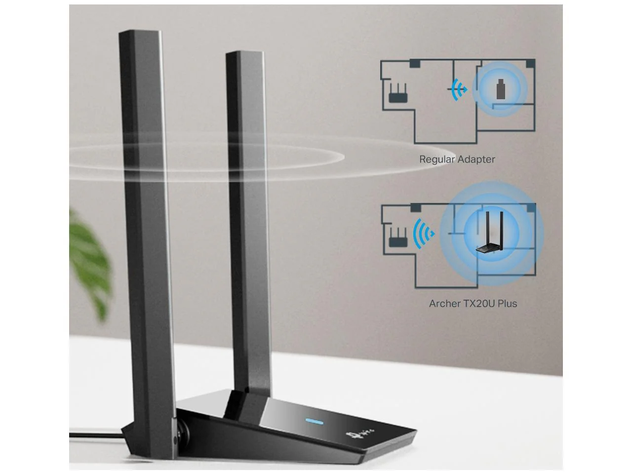 TP-Link Archer TX20U plus AX1800 Dual Antenna || ARCHERTX20UPLUS - Image 5