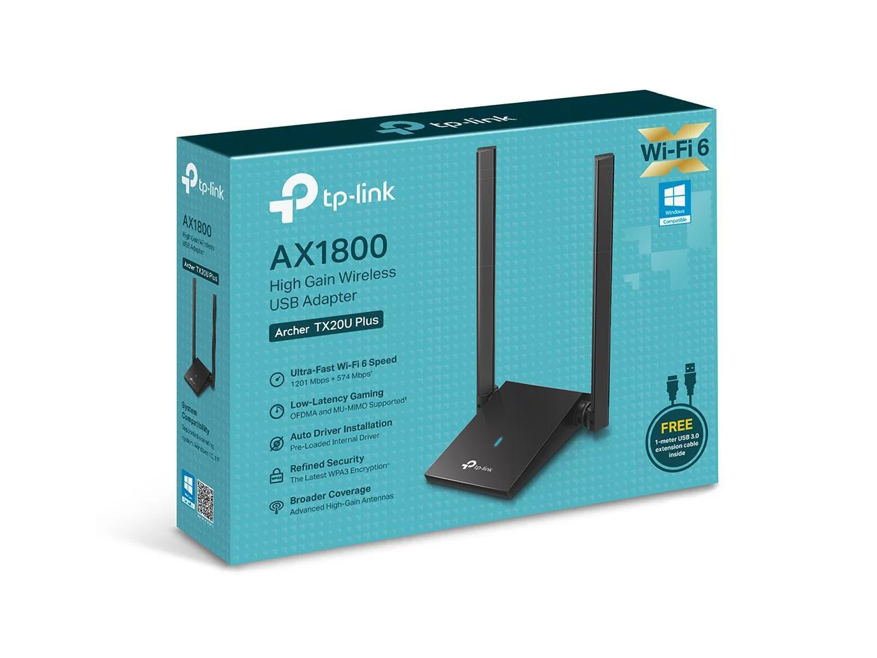TP-Link Archer TX20U plus AX1800 Dual Antenna || ARCHERTX20UPLUS - Image 6
