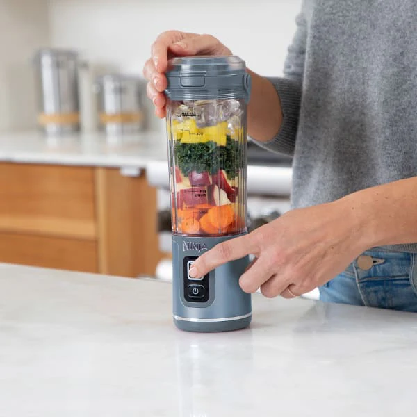 Ninja Blast Cordless Portable Blender – Denim Blue || BC151UKNV - Image 12
