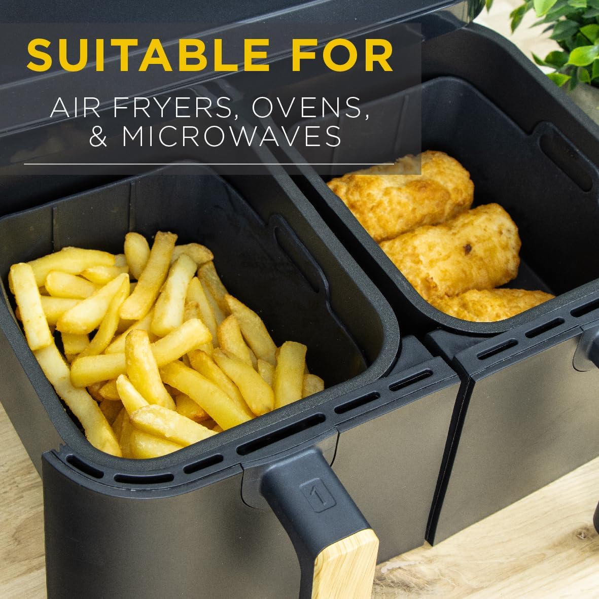 Blackmoor Silicone Air fryer liner 2pcs | 65539 - Image 3