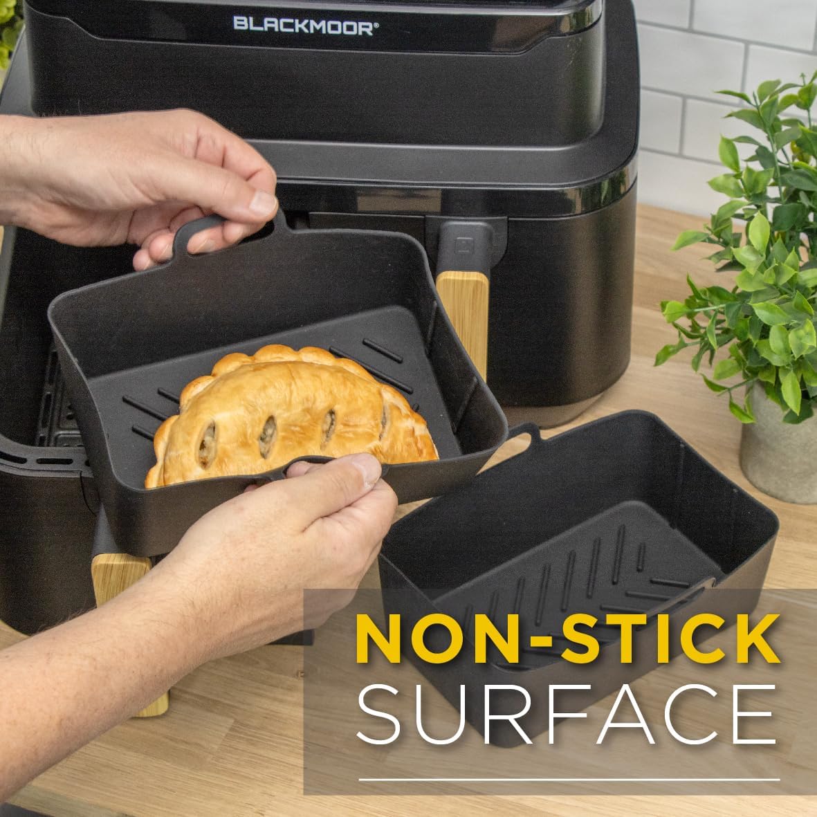 Blackmoor Silicone Air fryer liner 2pcs | 65539 - Image 4