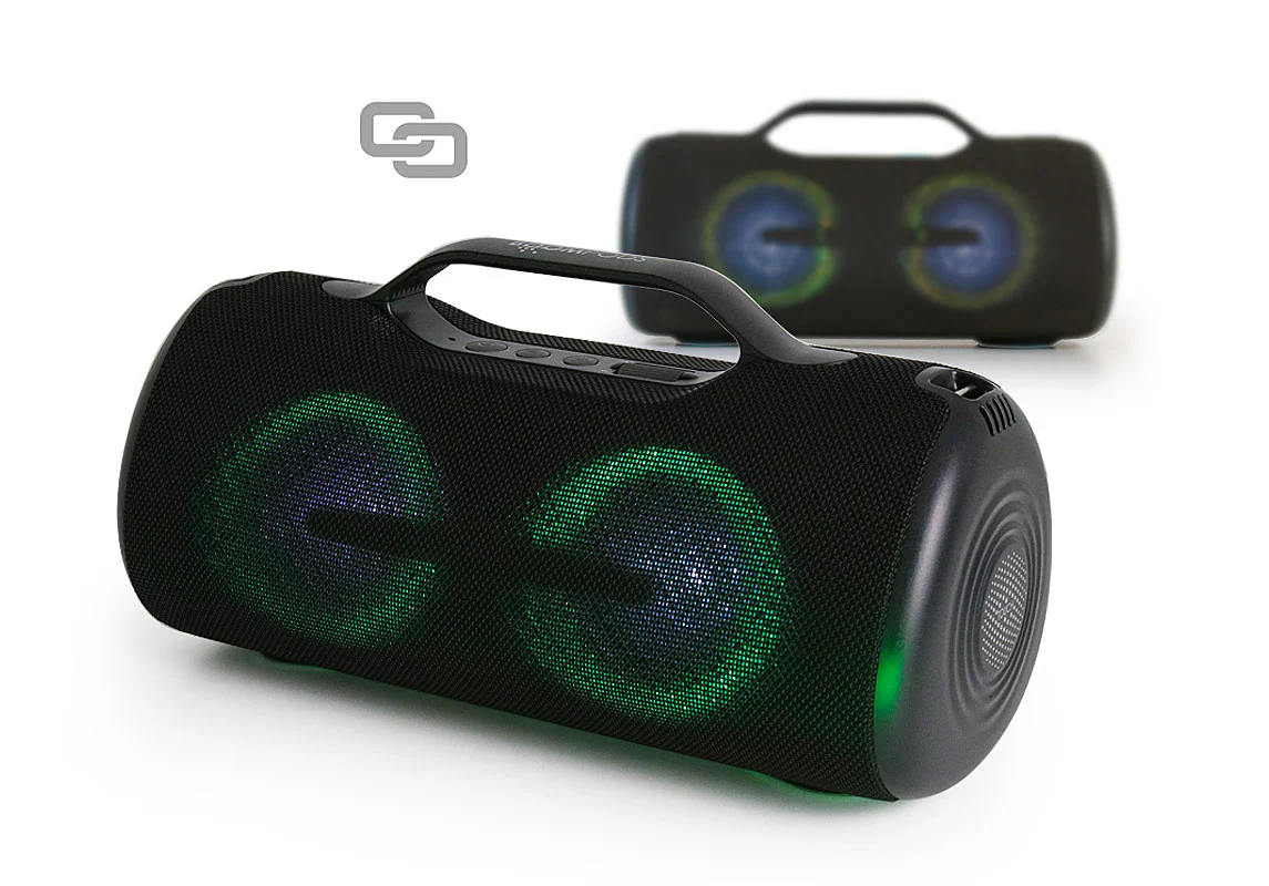 Boompods Rhythm 60 Bluetooth Speaker - Dark Grey/Blue || RHY6GR - Image 6