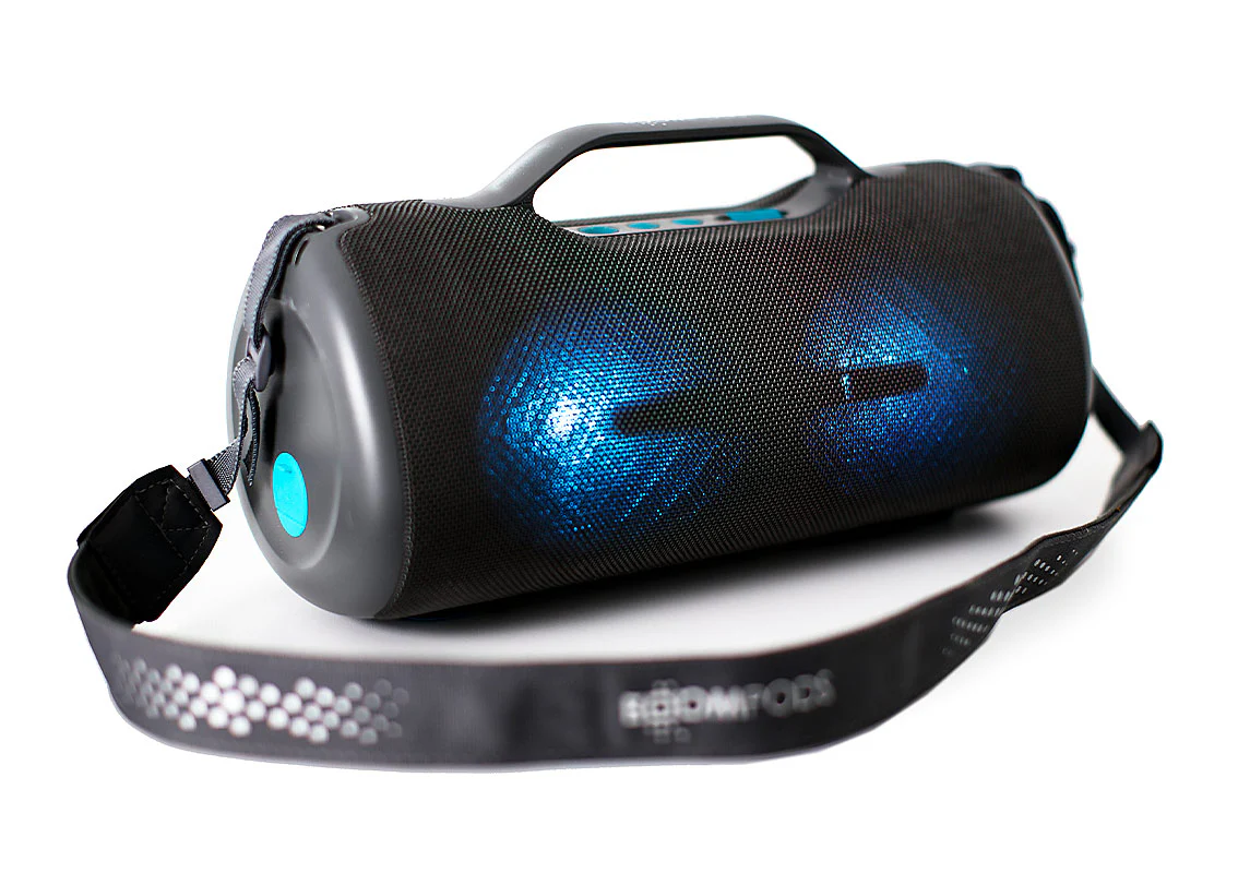 Boompods Rhythm 60 Bluetooth Speaker - Dark Grey/Blue || RHY6GR - Image 7