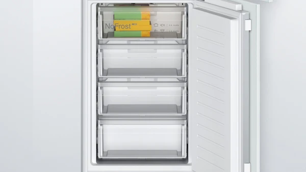 Bosch Series 2, built-in fridge-freezer with freezer at bottom, 177.2 x 54.1 cm, flat hinge | BSH KIN85NFE0G - Image 6