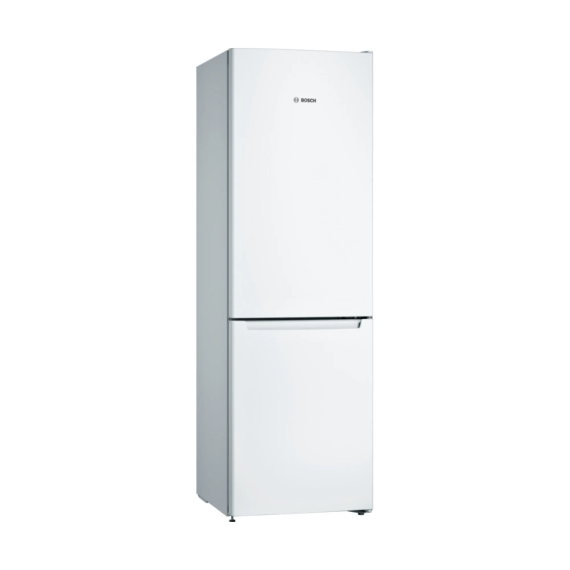 Bosch Series 2, free-standing fridge-freezer with freezer at bottom, 186 x 60 cm - White | BSH KGN36NWEAG