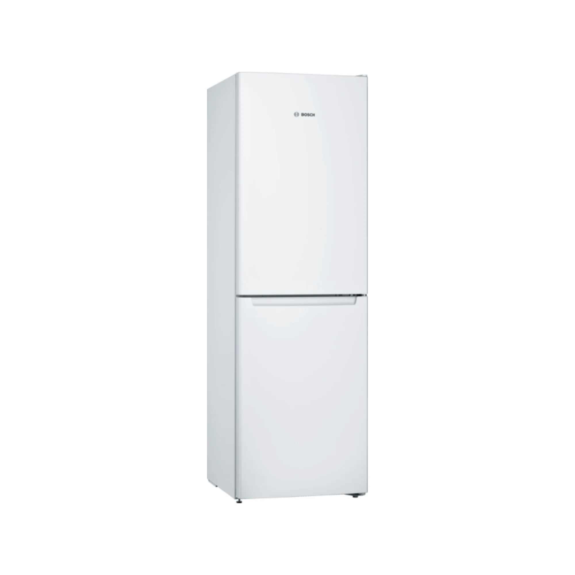 Bosch Series 2, freestanding fridge-freezer with freezer at bottom, 186 x 60 cm - White | KGN34NWEAG