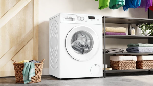 Bosch Series 2, Washing machine, front loader, 8 kg, 1400 rpm | BSH WGE03408GB - Image 5