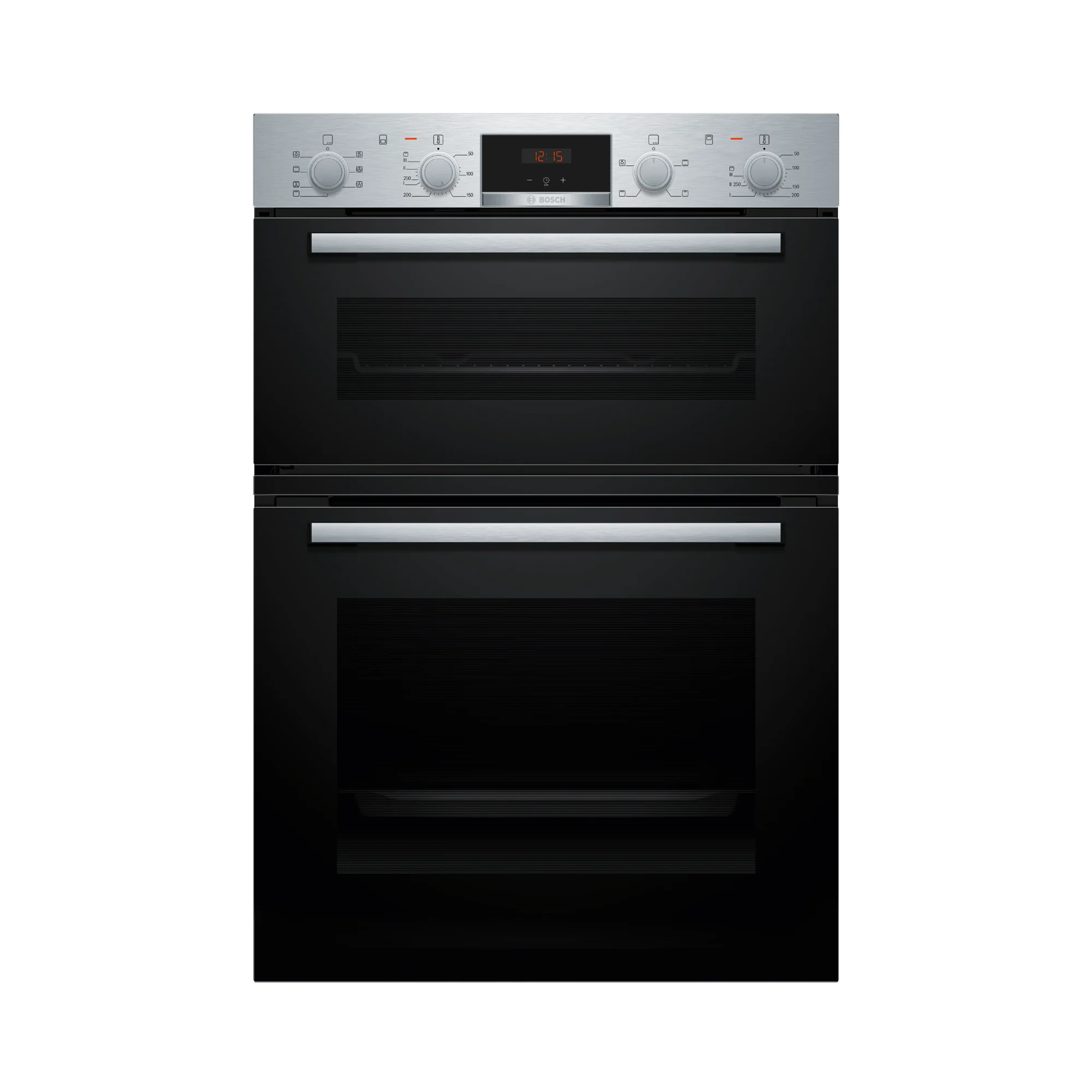 Bosch Series 4 Built-in Double Oven, 71/34 Litre - Stainless Steel | MBA533BS3B