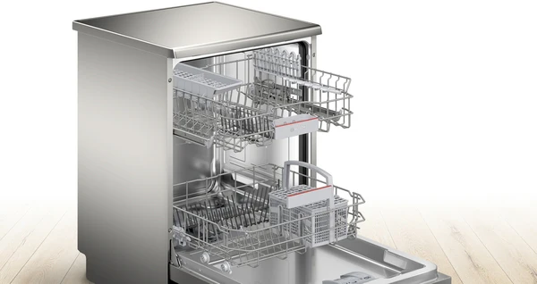 Bosch Series 4, free-standing dishwasher, 60 cm, Brushed steel anti-fingerprint | BSH SMS4EKI06G - Image 16
