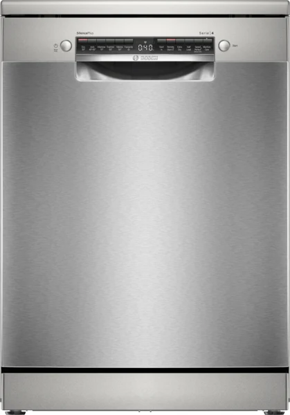 Bosch Series 4, free-standing dishwasher, 60 cm, Brushed steel anti-fingerprint | BSH SMS4EKI06G - Image 2