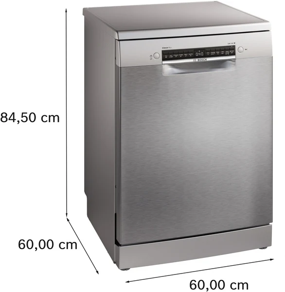 Bosch Series 4, free-standing dishwasher, 60 cm, Brushed steel anti-fingerprint | BSH SMS4EKI06G - Image 5