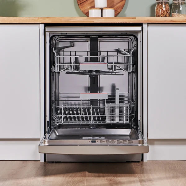 Bosch Series 4, free-standing dishwasher, 60 cm, Brushed steel anti-fingerprint | BSH SMS4EKI06G - Image 7