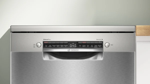 Bosch Series 4, free-standing dishwasher, 60 cm, Brushed steel anti-fingerprint | BSH SMS4EMI06G - Image 3