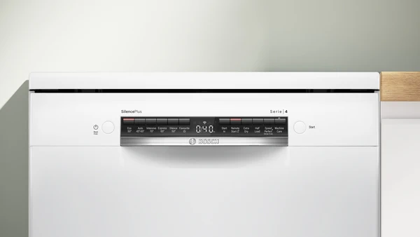 Bosch Series 4, free-standing dishwasher, 60 cm - White| BSH SMS4EKW06G - Image 3