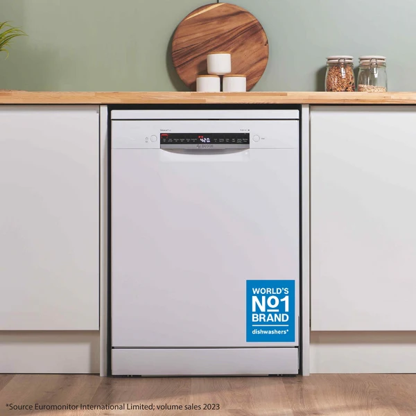 Bosch Series 4, free-standing dishwasher, 60 cm - White| BSH SMS4EKW06G - Image 5