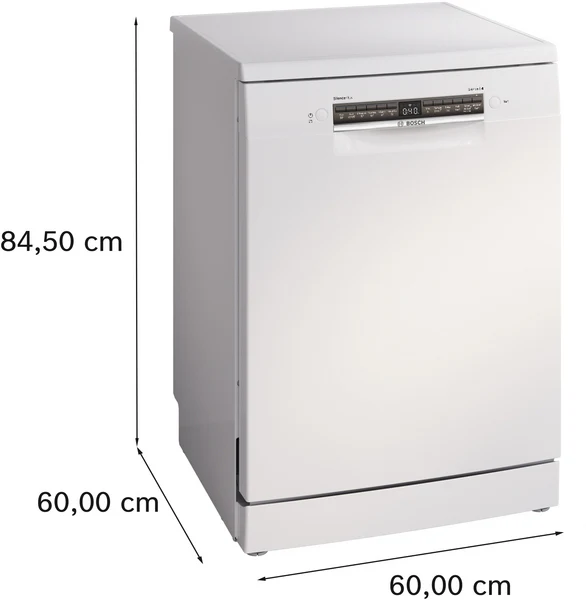 Bosch Series 4, free-standing dishwasher, 60 cm - White| BSH SMS4EMW06G - Image 4