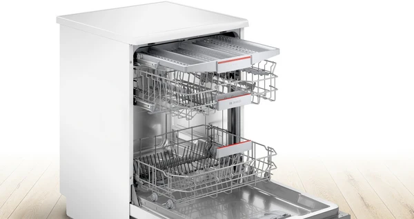 Bosch Series 4, free-standing dishwasher, 60 cm - White| BSH SMS4EMW06G - Image 6