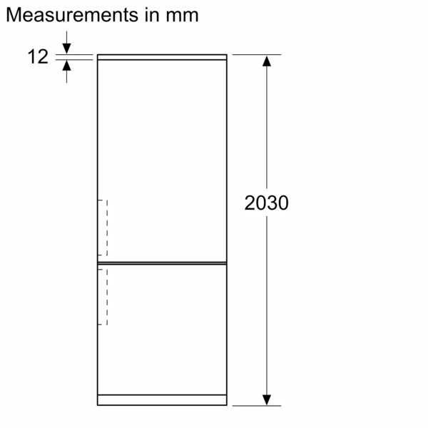 Bosch Series 4, free-standing fridge-freezer with freezer at bottom, 203 x 60 cm - Stainless steel look | BSH KGN392LBFG - Image 11