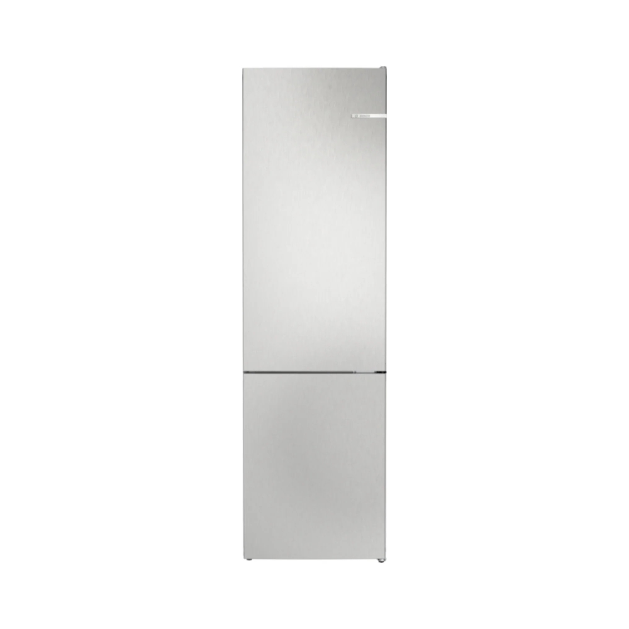 Bosch Series 4, free-standing fridge-freezer with freezer at bottom, 203 x 60 cm - Stainless steel look | BSH KGN392LDFG