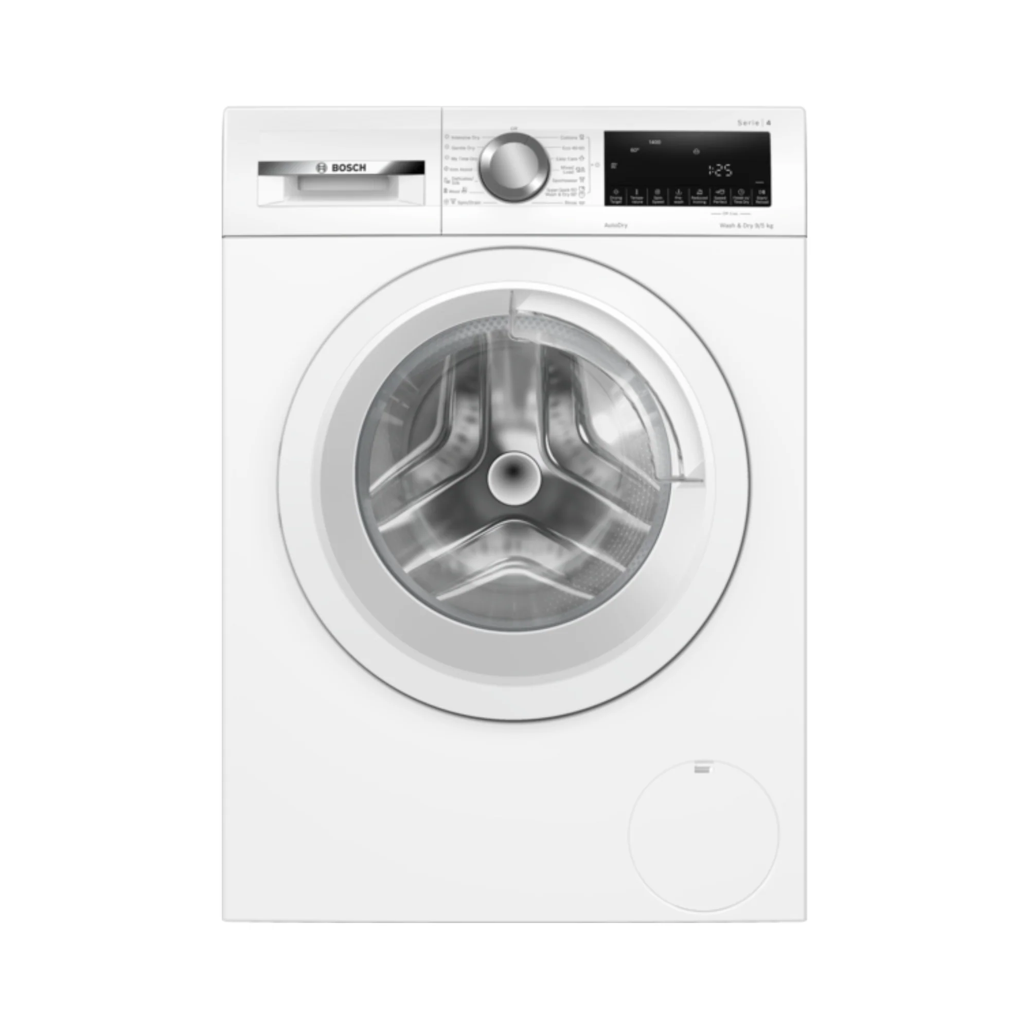 Bosch Series 4, Washer dryer, 9/5 kg, 1400 rpm | BSH WNA144V9GB