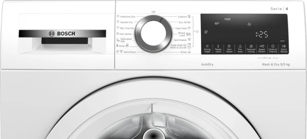 Bosch Series 4, Washer dryer, 9/5 kg, 1400 rpm | BSH WNA144V9GB - Image 3