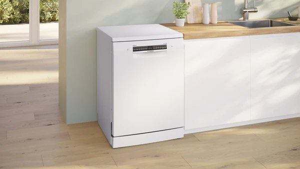 Bosch Series 6, free-standing dishwasher, 60 cm - White | BSH SMS6ZCW10G - Image 3