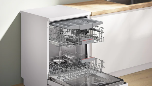 Bosch Series 6, free-standing dishwasher, 60 cm - White | BSH SMS6ZCW10G - Image 8