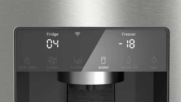 Bosch Series 6, French Door Bottom freezer, multi door, 183 x 90.5 cm, Brushed steel anti-fingerprint | BSH KFI96APEAG - Image 4