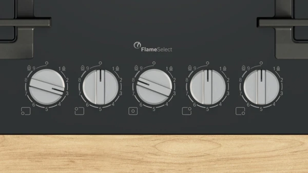 Bosch Series 6, Gas hob, 75 cm, Tempered glass - Black | BSH PPQ7A6I40 - Image 3