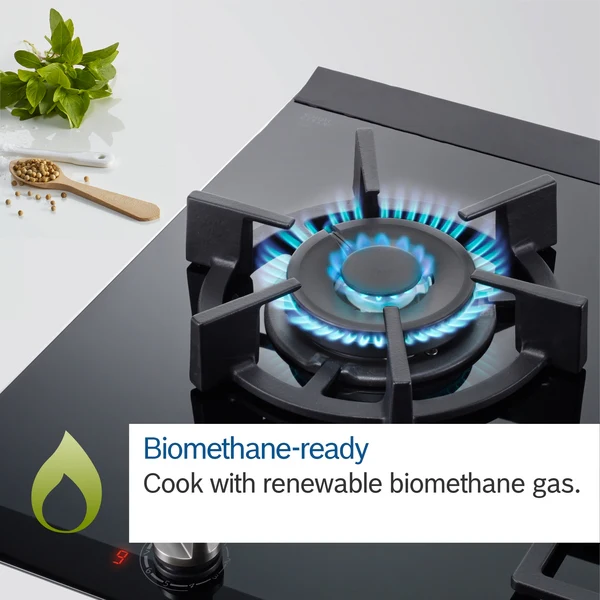 Bosch Series 6, Gas hob, 75 cm, Tempered glass - Black | BSH PPQ7A6I40 - Image 7