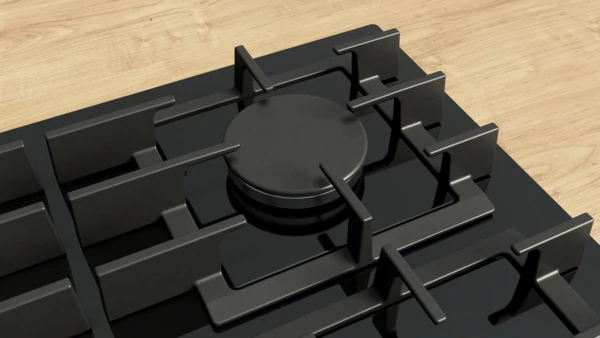 BOSCH Series 6, Gas hob, 90 cm, Tempered glass - Black | BSH PPM9A6I40 - Image 6