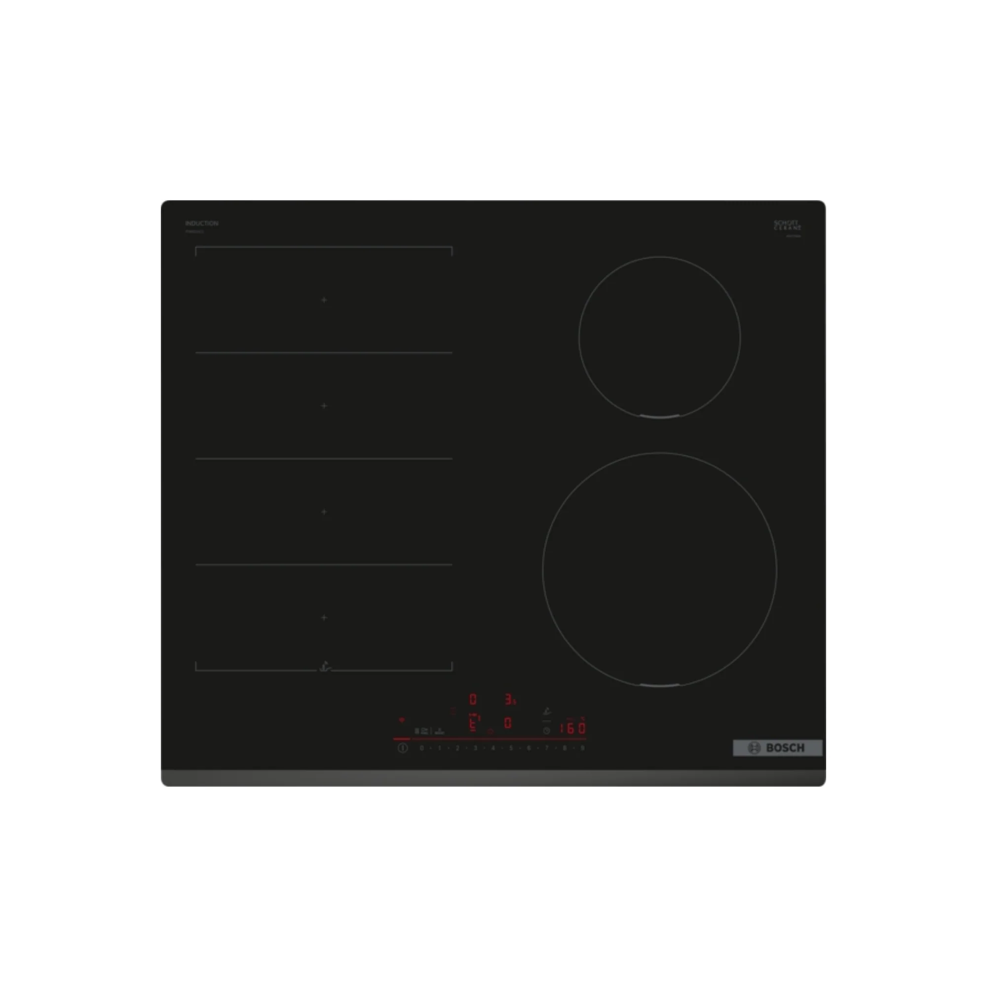 Bosch Series 6, Induction hob, 60 cm - Black | BSH PIX631HC1E