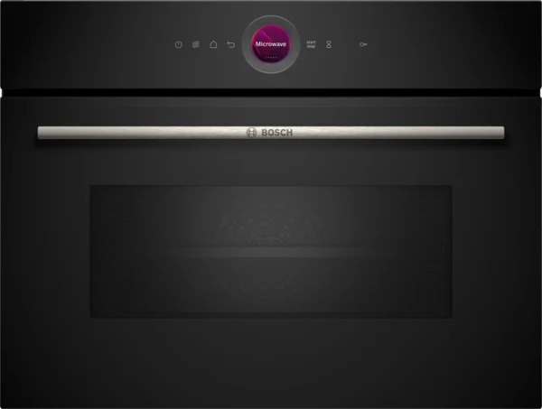 Bosch Series 8, Built-in microwave, 60 x 45 cm - Black | BSH CEG732XB1B