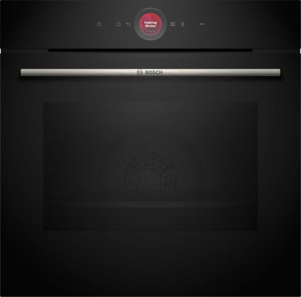 Bosch Series 8, Built-in oven, 60 x 60 cm, Black | BSH HBG7341B1B
