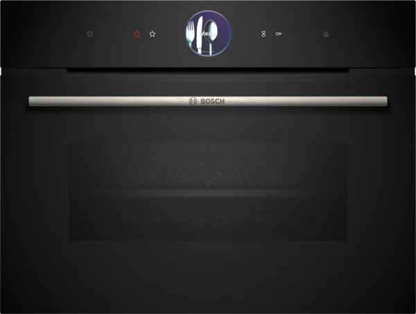 Bosch Series 8, Combi-steam oven, 60 x 45 cm - Black | BSH CSG7361B1