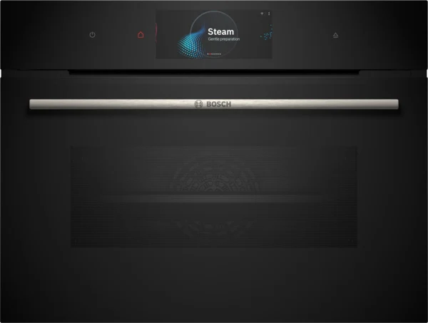 Bosch Series 8, Combi-steam oven, 60 x 45 cm - Black | BSH CSG7584B1