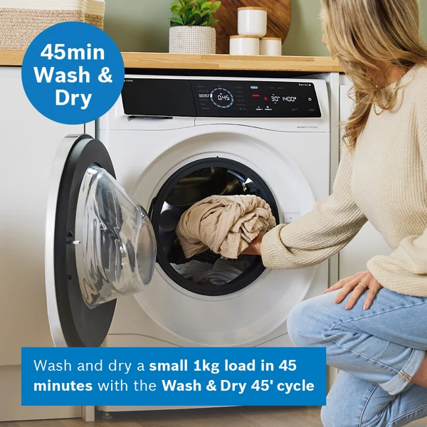 Bosch Series 8, Washer dryer, 10.5/6 kg, 1400 rpm | BSH WNC25410GB - Image 10