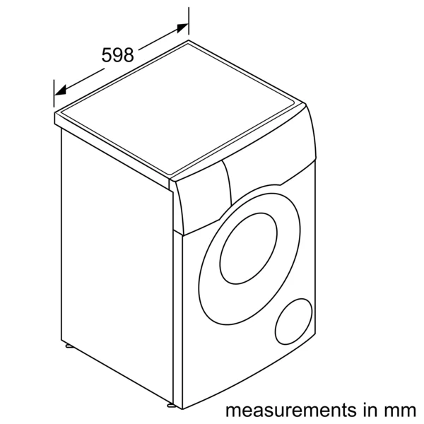 Bosch Series 8, Washer dryer, 10.5/6 kg, 1400 rpm | BSH WNC254ARGB - Image 10