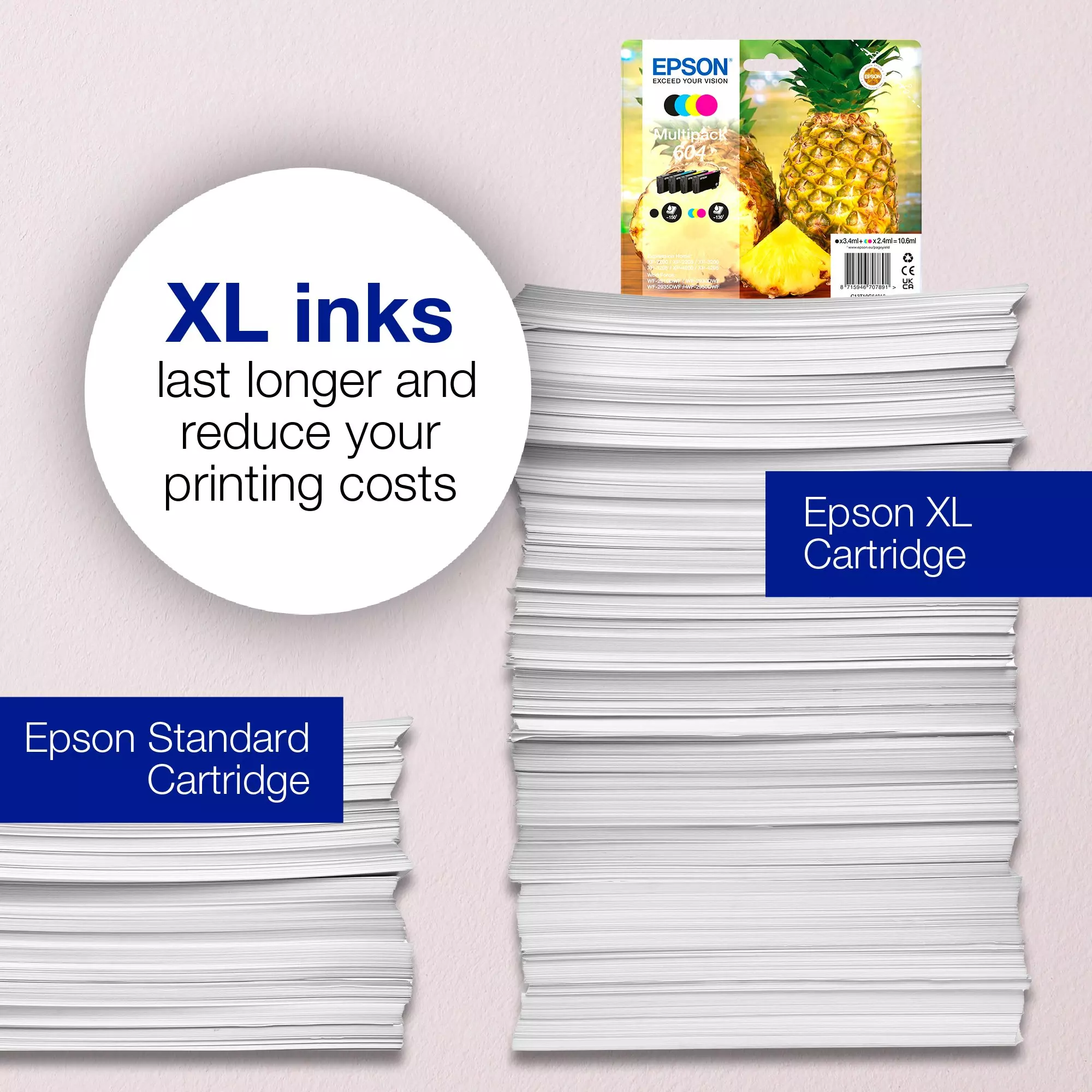 EPSON 604 Pineapple Ink - Magenta | C13T10G34010 - Image 5