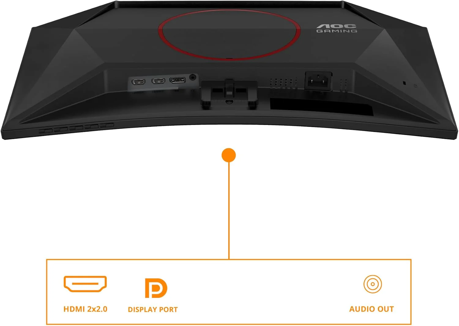 AOC 24” Gaming FHD Curved Monitor | C24G42E - Image 7