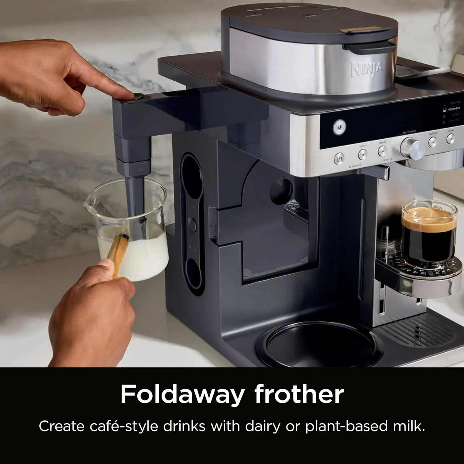 Ninja Prestige 2-in-1 Filter Coffee and Pod Capsule Machine | CFN802UK - Image 2