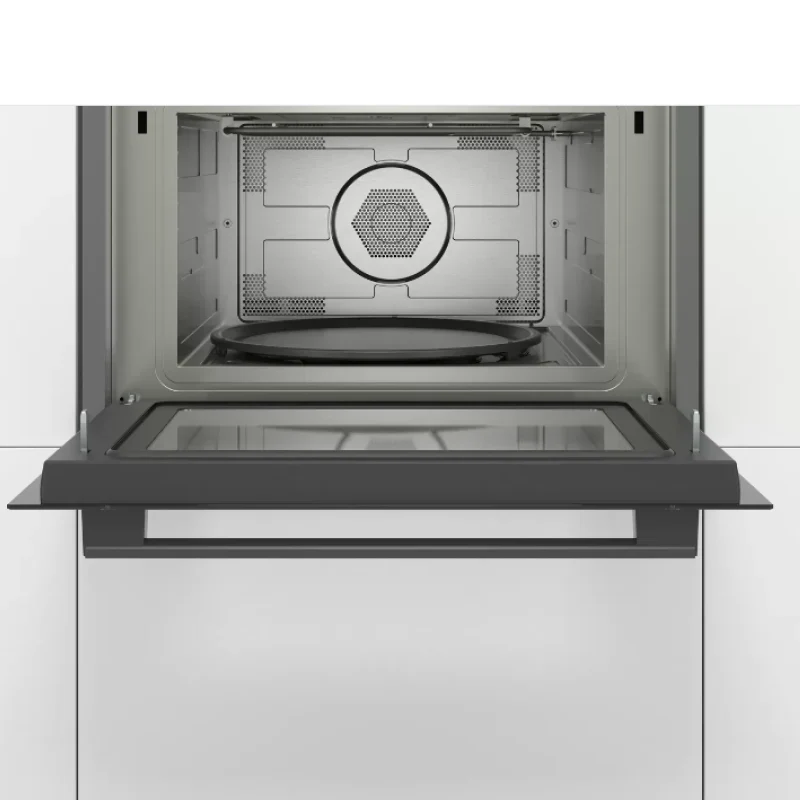BOSCH Series 4 Built-in Microwave Oven with Hot Air 60 x 45 cm - Black | CMA583MB0B - Image 3