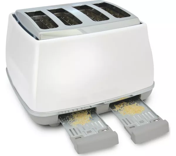 DELONGHI Icona Capitals 4 Slice - White | CTOC4003.W - Image 5