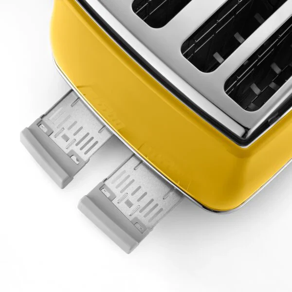 DELONGHI Icona Capitals 4 Slice Toasted - Yellow | CTOC4003Y - Image 2
