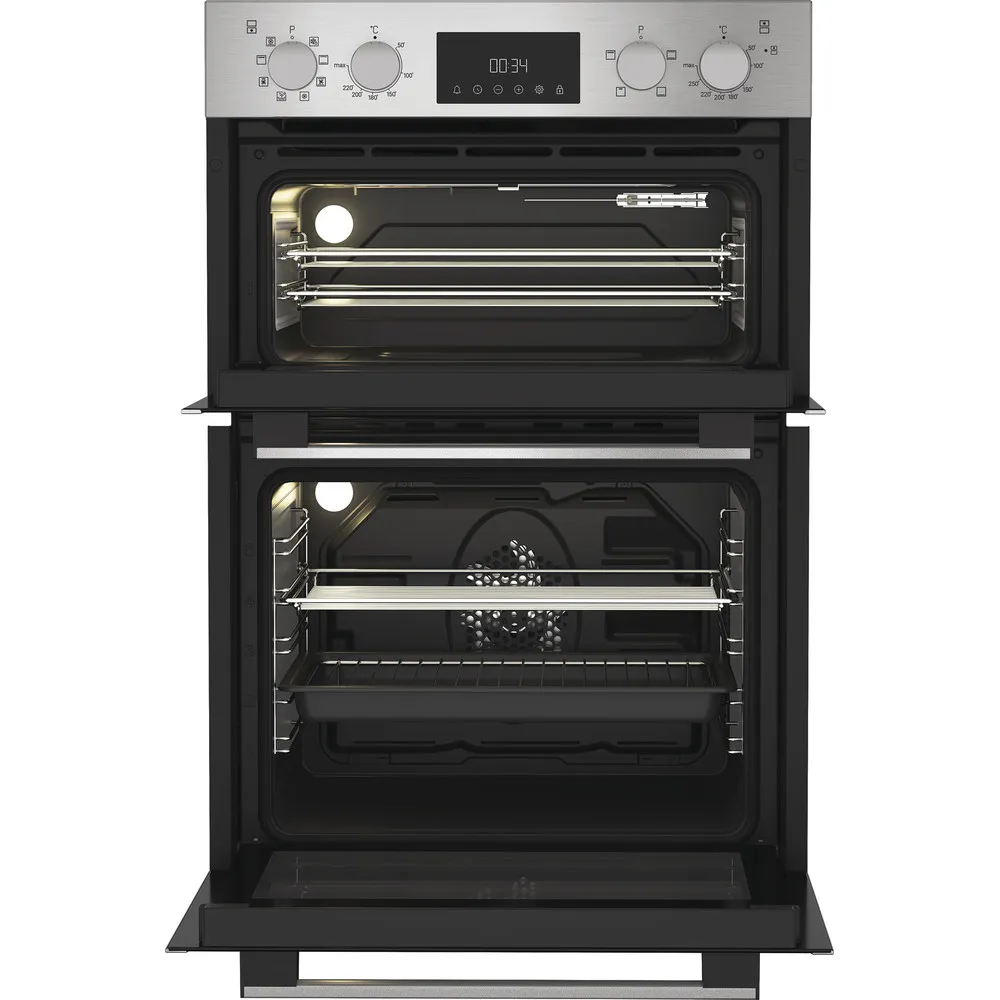 Hotpoint 89cm Built In Double Multifunction Oven with Catalytic Liners | DIH82DIX - Image 2