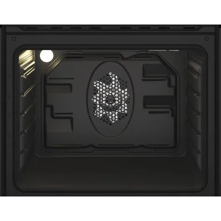 Indesit Built In Electric Fan Double Oven - Black | DII10DB - Image 5