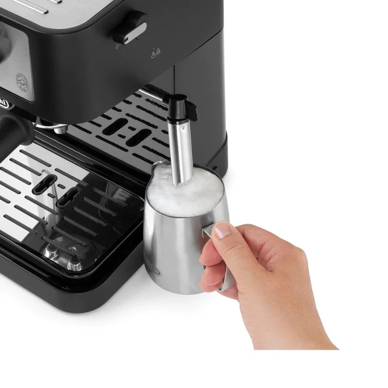*OPEN BOX* DELONGHI Stilosa Espresso & Cappuccino Coffee Maker - Black | EC260.BK - Image 4