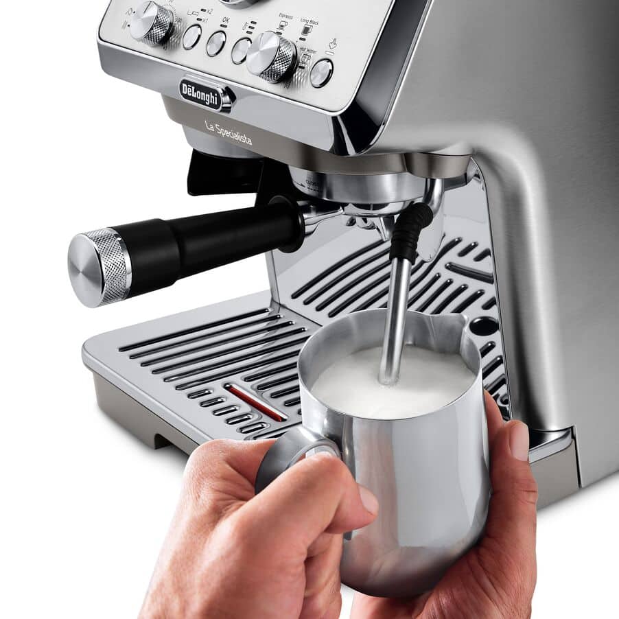 Delonghi La Specialista Arte Compact Manual Bean to Cup Coffee Machine with Cold Brew || EC9255.M - Image 5