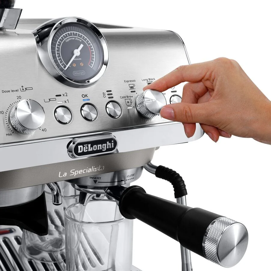 Delonghi La Specialista Arte Compact Manual Bean to Cup Coffee Machine with Cold Brew || EC9255.M - Image 8