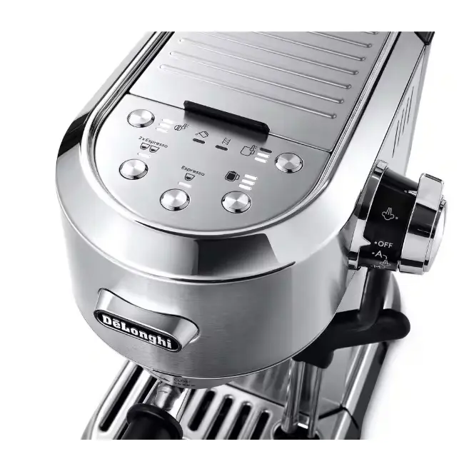 DELONGHI Dedica Maestro Plus Coffee Machine - Silver | EC950.M - Image 4